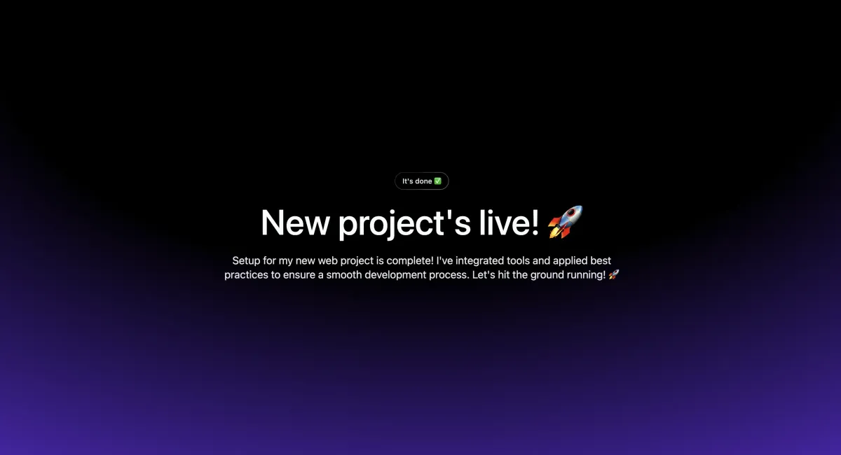 How To Set Up A New Web Project