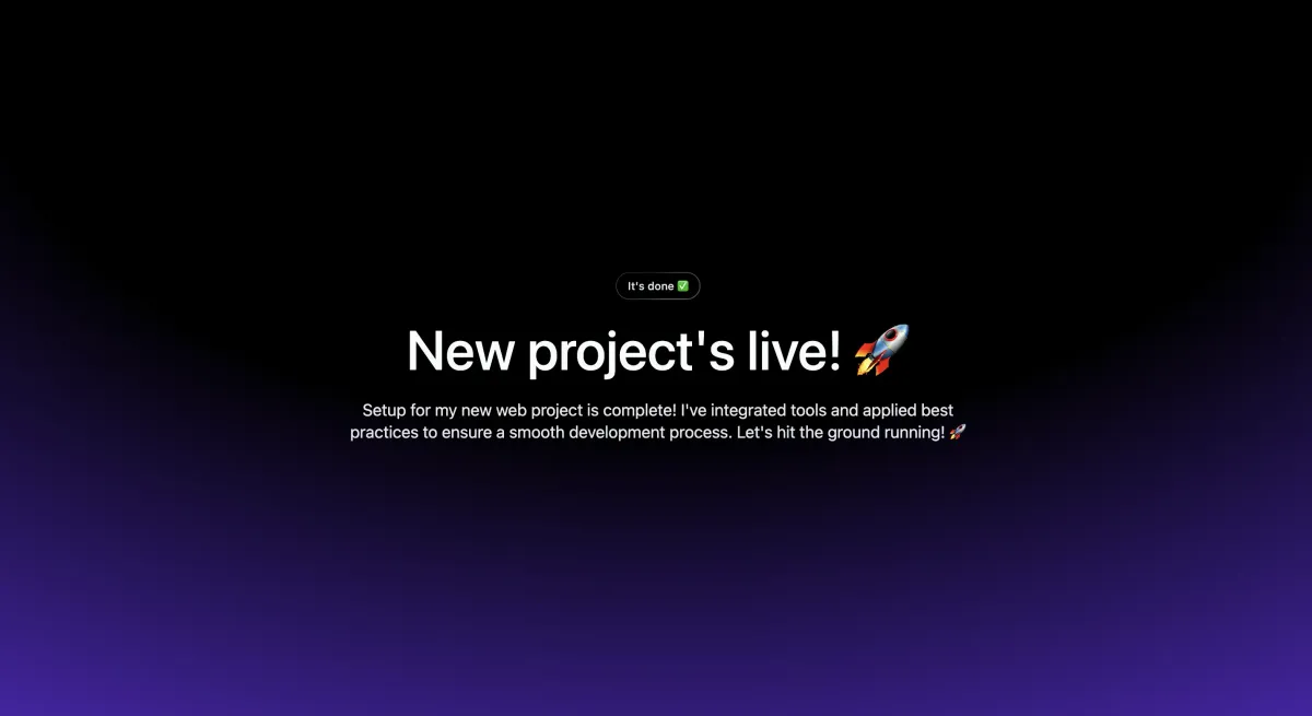 How To Set Up A New Web Project